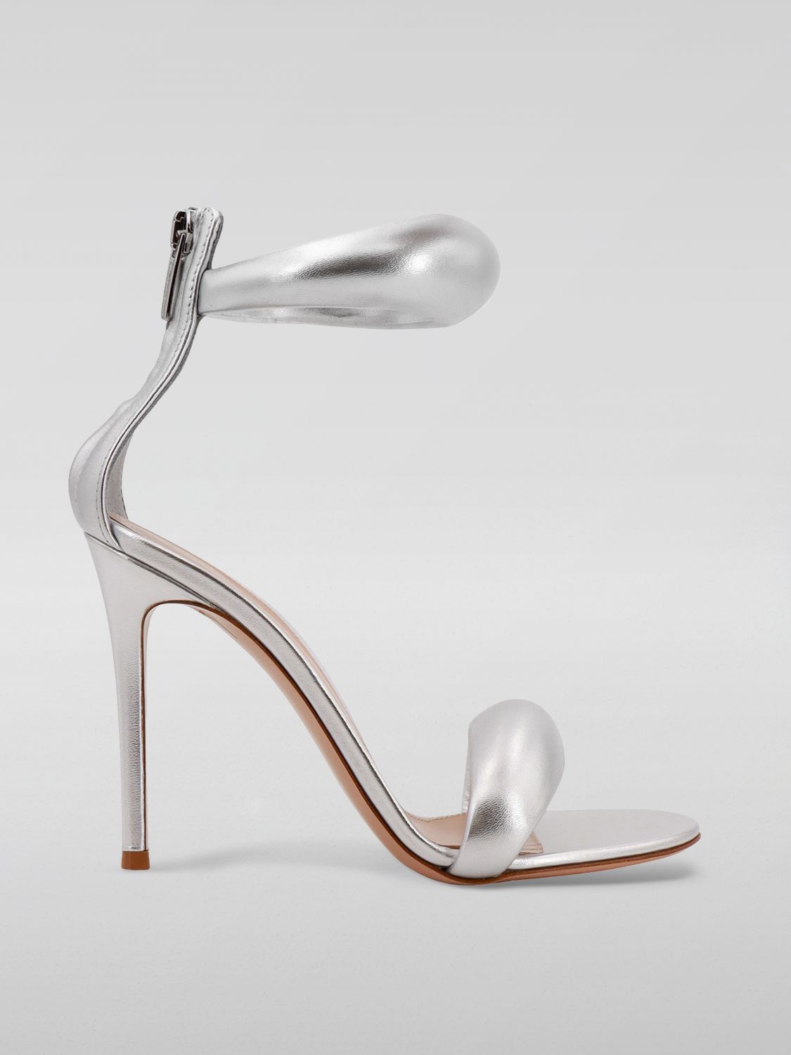 Gianvito Rossi Heeled Sandals GIANVITO ROSSI Woman colour Silver