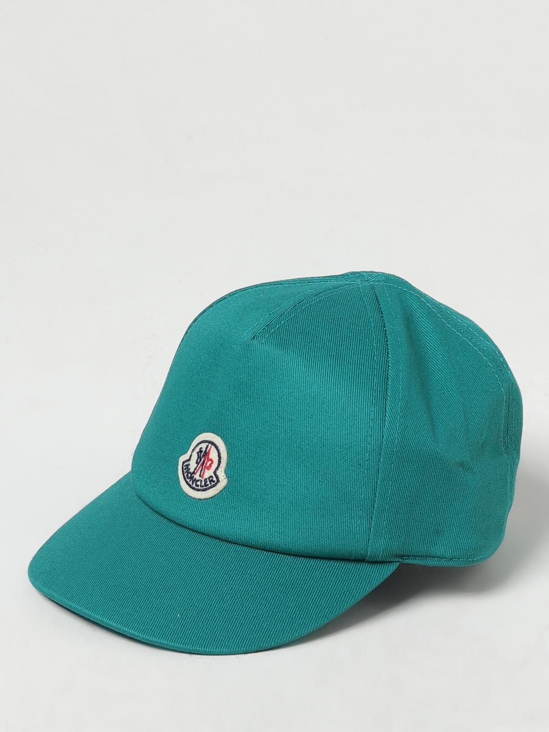 Moncler Hat MONCLER Kids colour Green