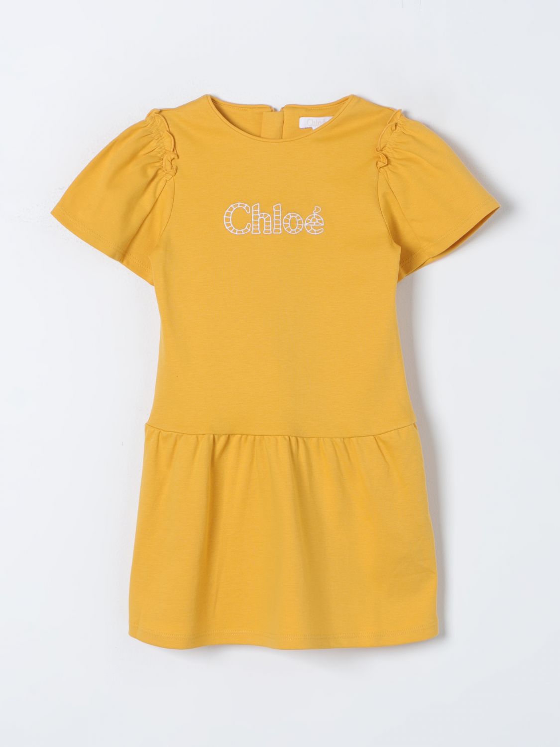 Chloé Romper CHLOÉ Kids colour Yellow