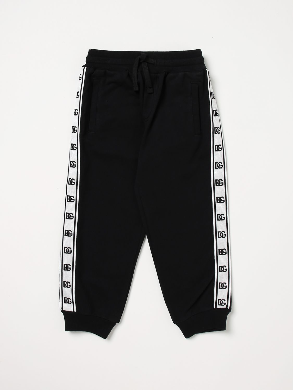 Dolce & Gabbana Trousers DOLCE & GABBANA Kids colour Black