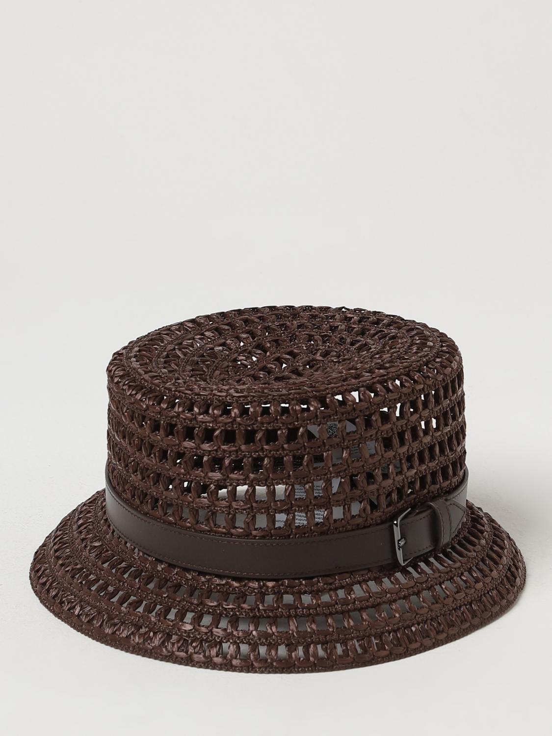 Max Mara Hat MAX MARA Woman color Brown