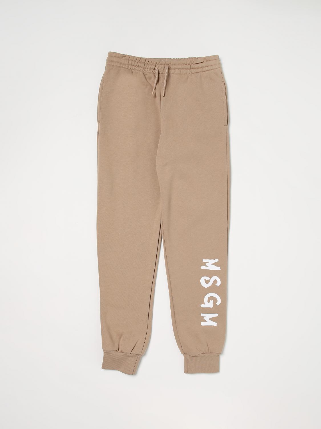 Msgm Kids Trousers MSGM KIDS Kids colour Beige