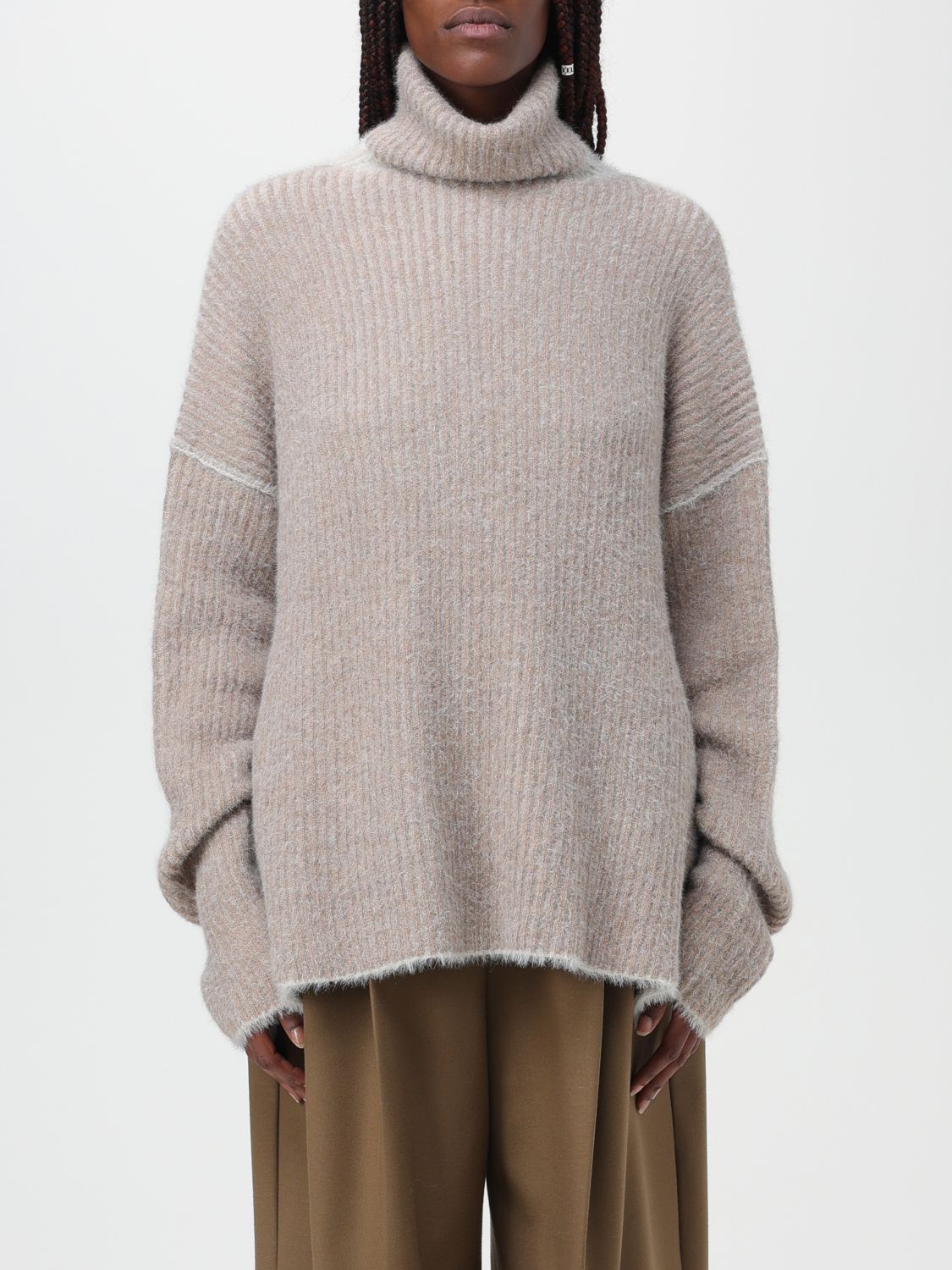 Uma Wang Jumper UMA WANG Woman colour Beige