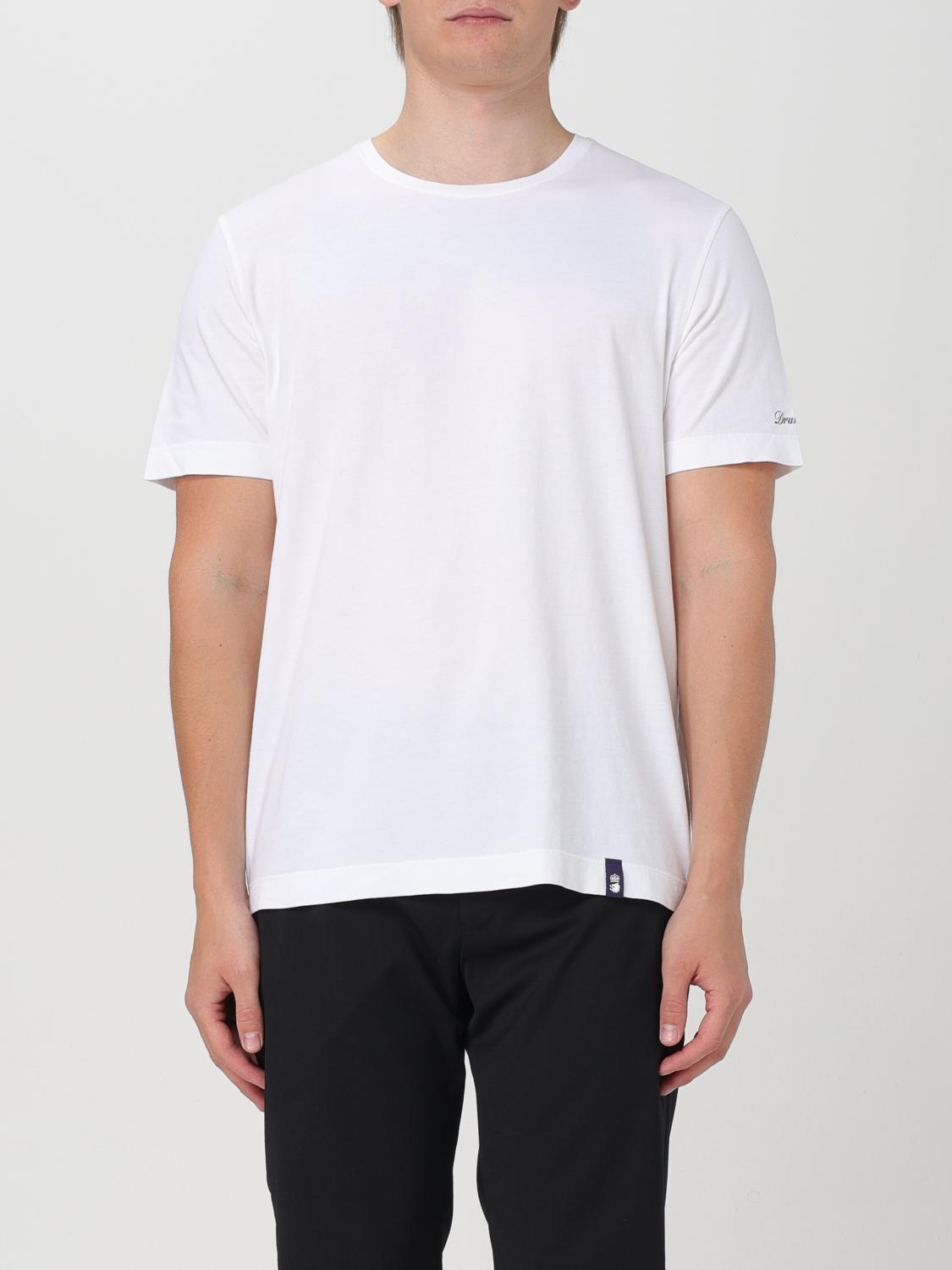 Drumohr T-Shirt DRUMOHR Men color White