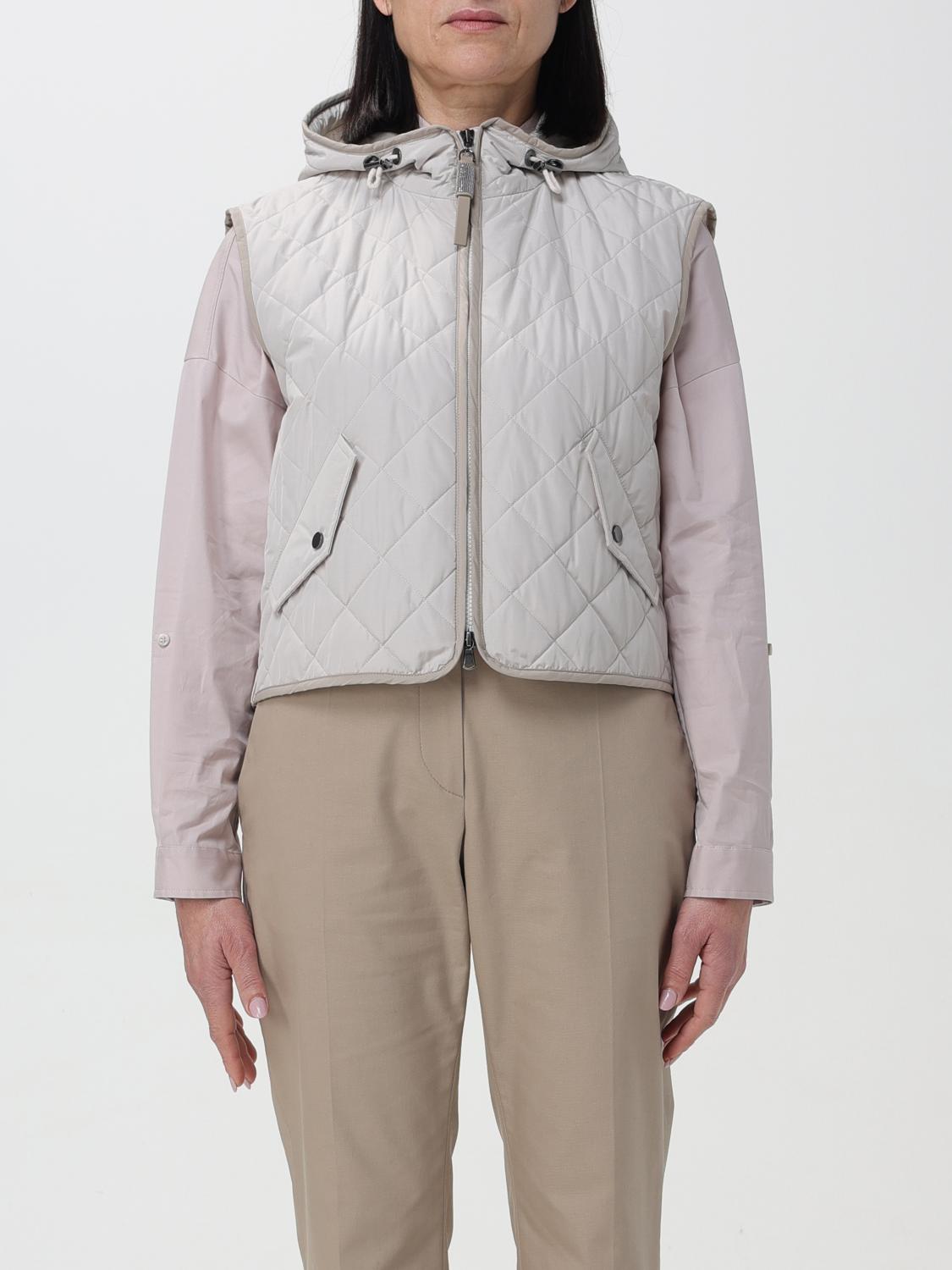 Brunello Cucinelli Jacket BRUNELLO CUCINELLI Woman colour Ice