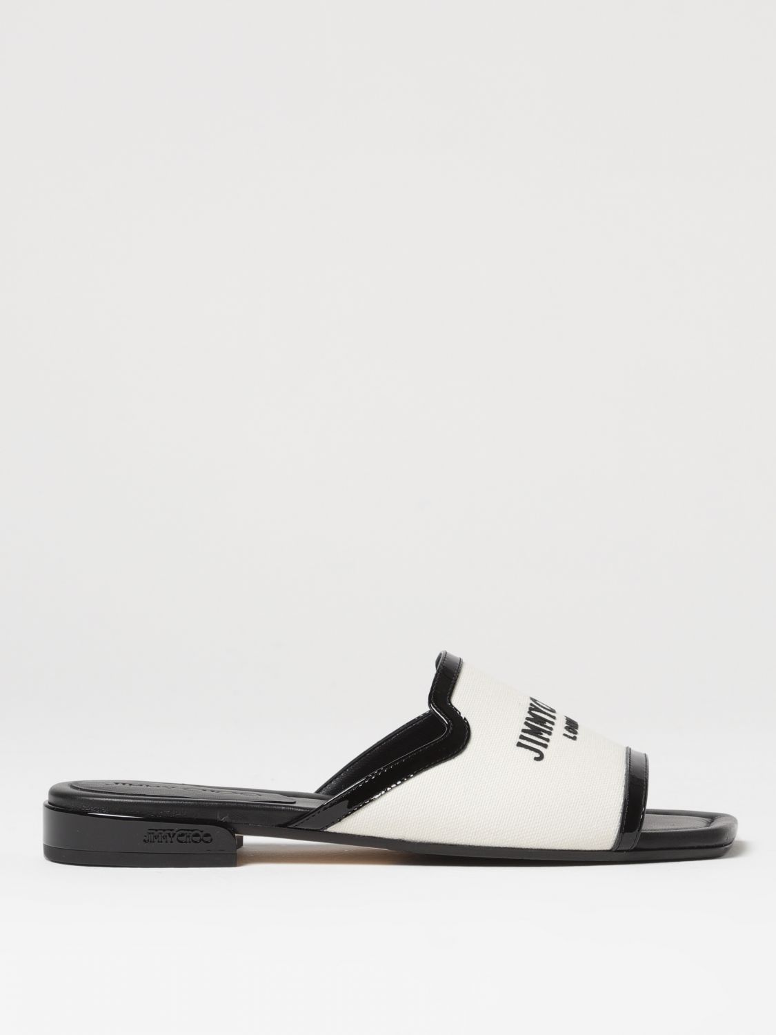 Jimmy Choo Flat Sandals JIMMY CHOO Woman colour White