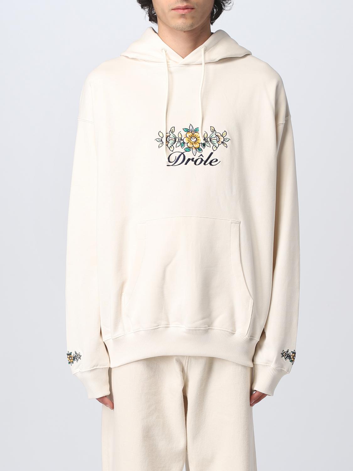 Drôle de Monsieur Sweatshirt DROLE DE MONSIEUR Men colour White