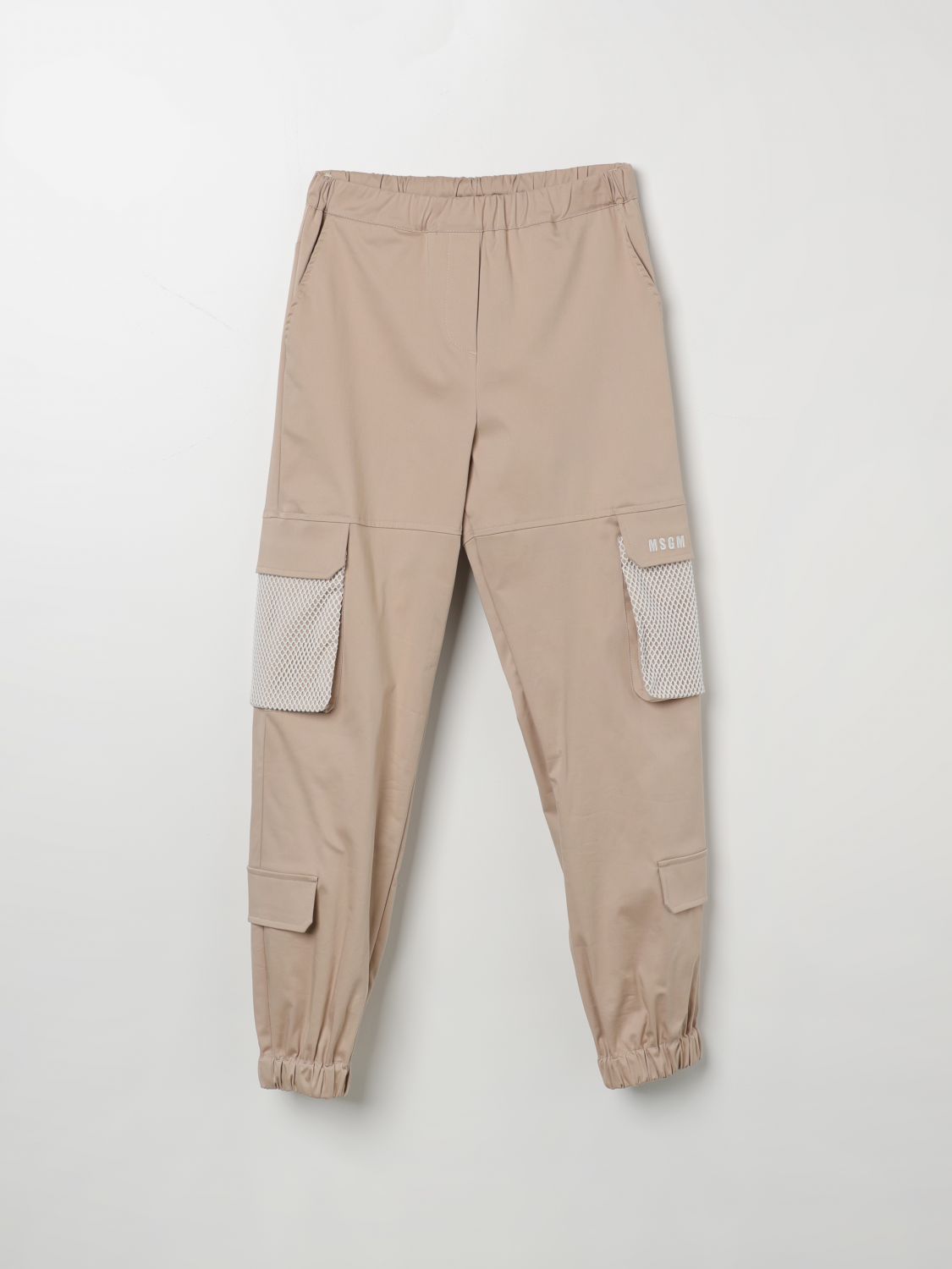 Msgm Kids Trousers MSGM KIDS Kids colour Beige