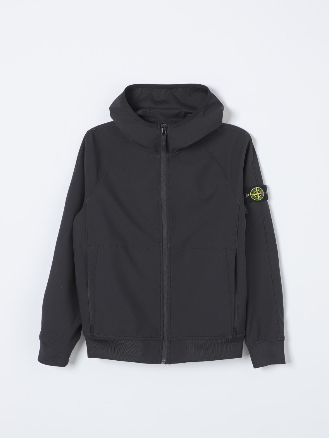 Stone Island Junior Jacket STONE ISLAND JUNIOR Kids color Black