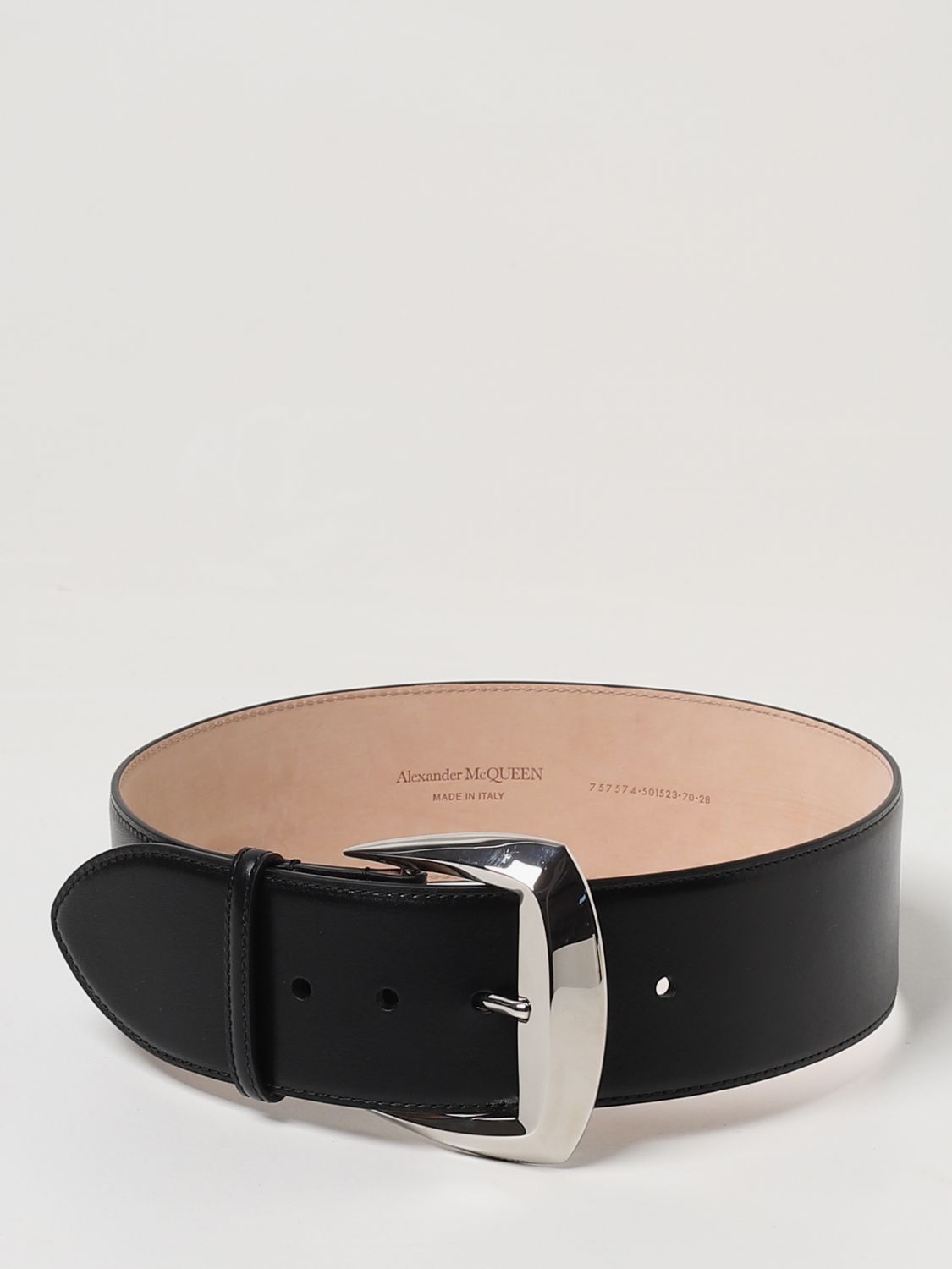 Alexander McQueen Belt ALEXANDER MCQUEEN Woman colour Black