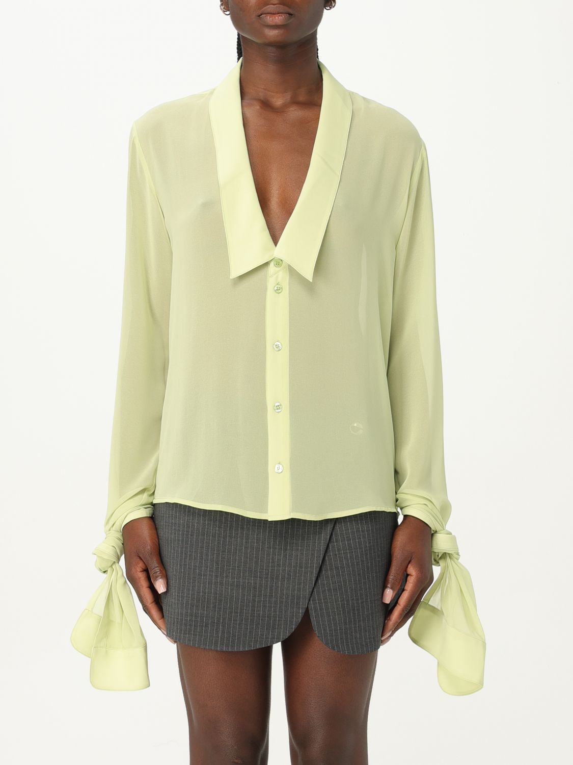 Coperni Shirt COPERNI Woman color Lime