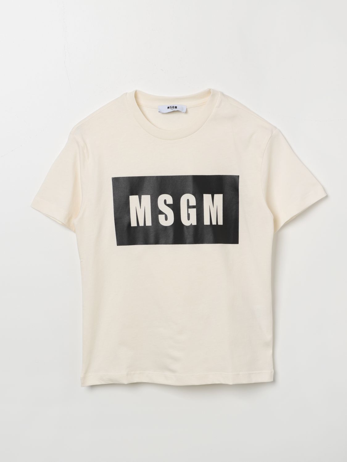 Msgm Kids T-Shirt MSGM KIDS Kids colour Cream