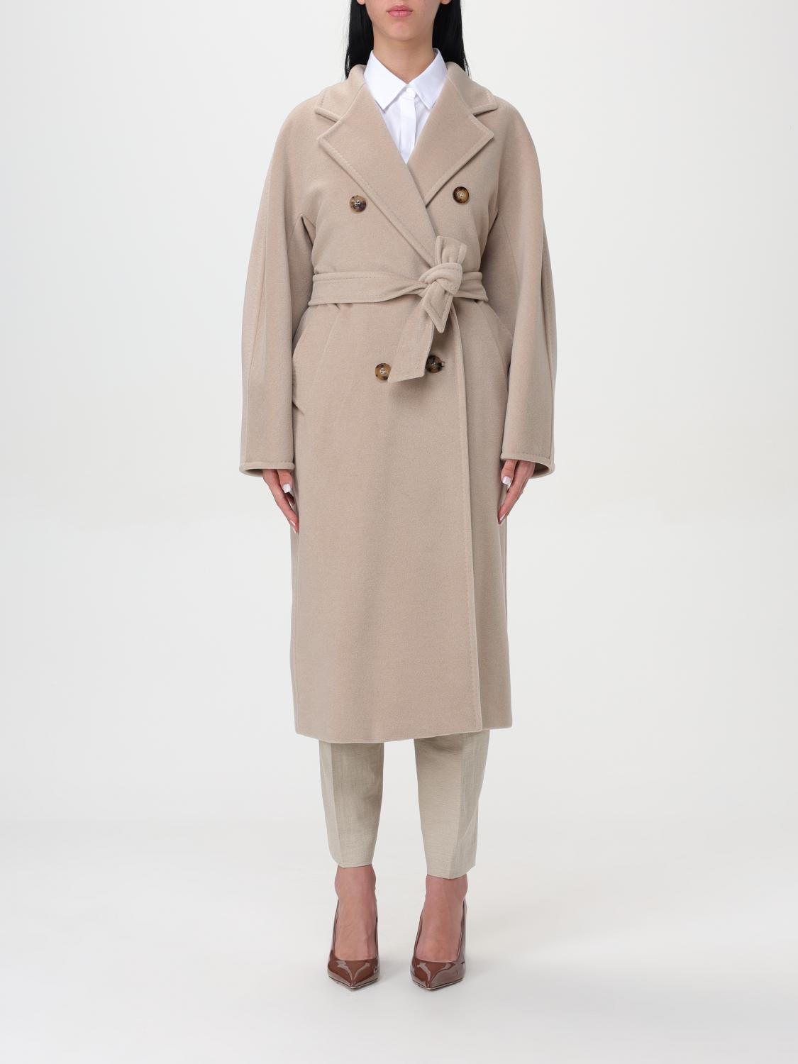 Max Mara Coat MAX MARA Woman color Natural