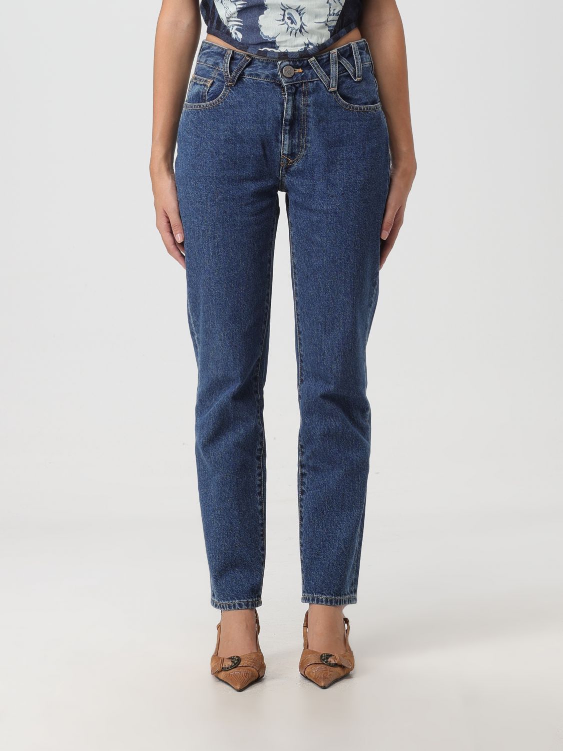 Vivienne Westwood Jeans VIVIENNE WESTWOOD Woman colour Blue