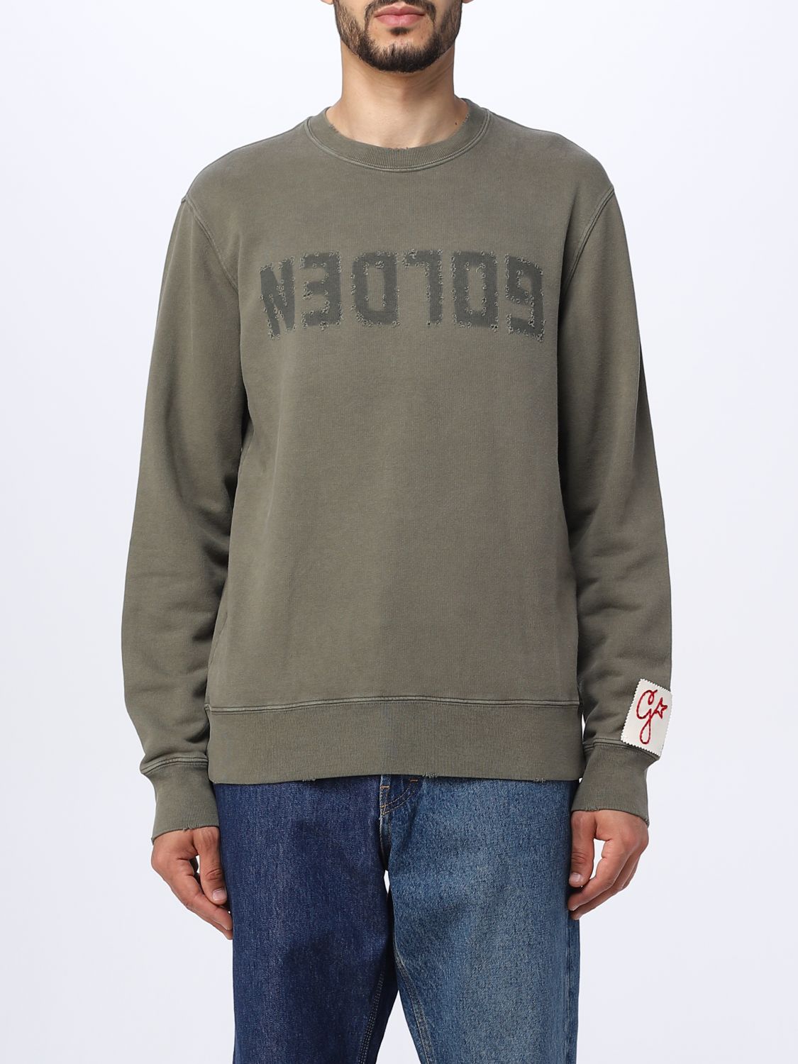 Golden Goose Sweatshirt GOLDEN GOOSE Men colour Olive