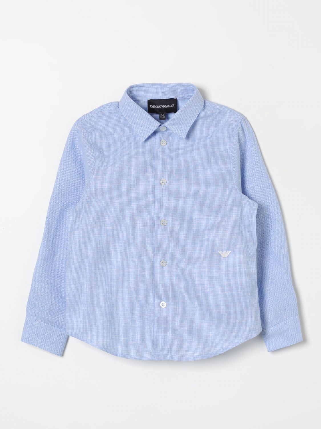 Emporio Armani Shirt EMPORIO ARMANI Kids color Blue