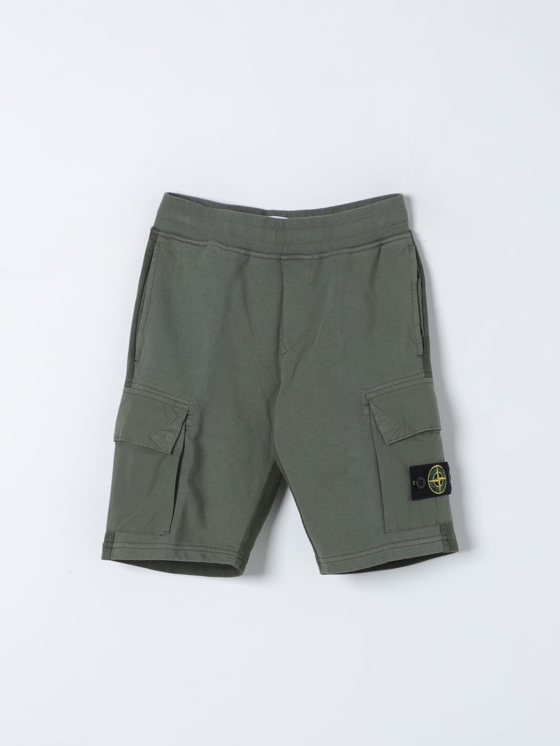 Stone Island Junior Shorts STONE ISLAND JUNIOR Kids colour Green