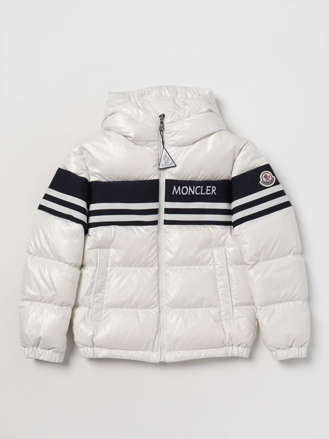 Moncler Jacket MONCLER Kids colour White