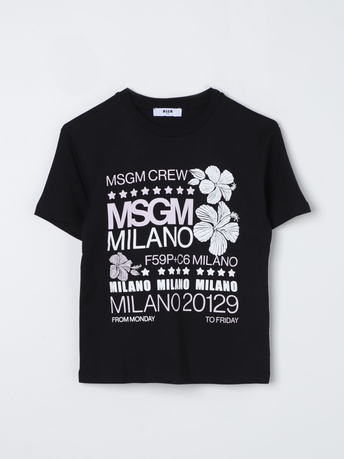 Msgm Kids T-Shirt MSGM KIDS Kids colour Black