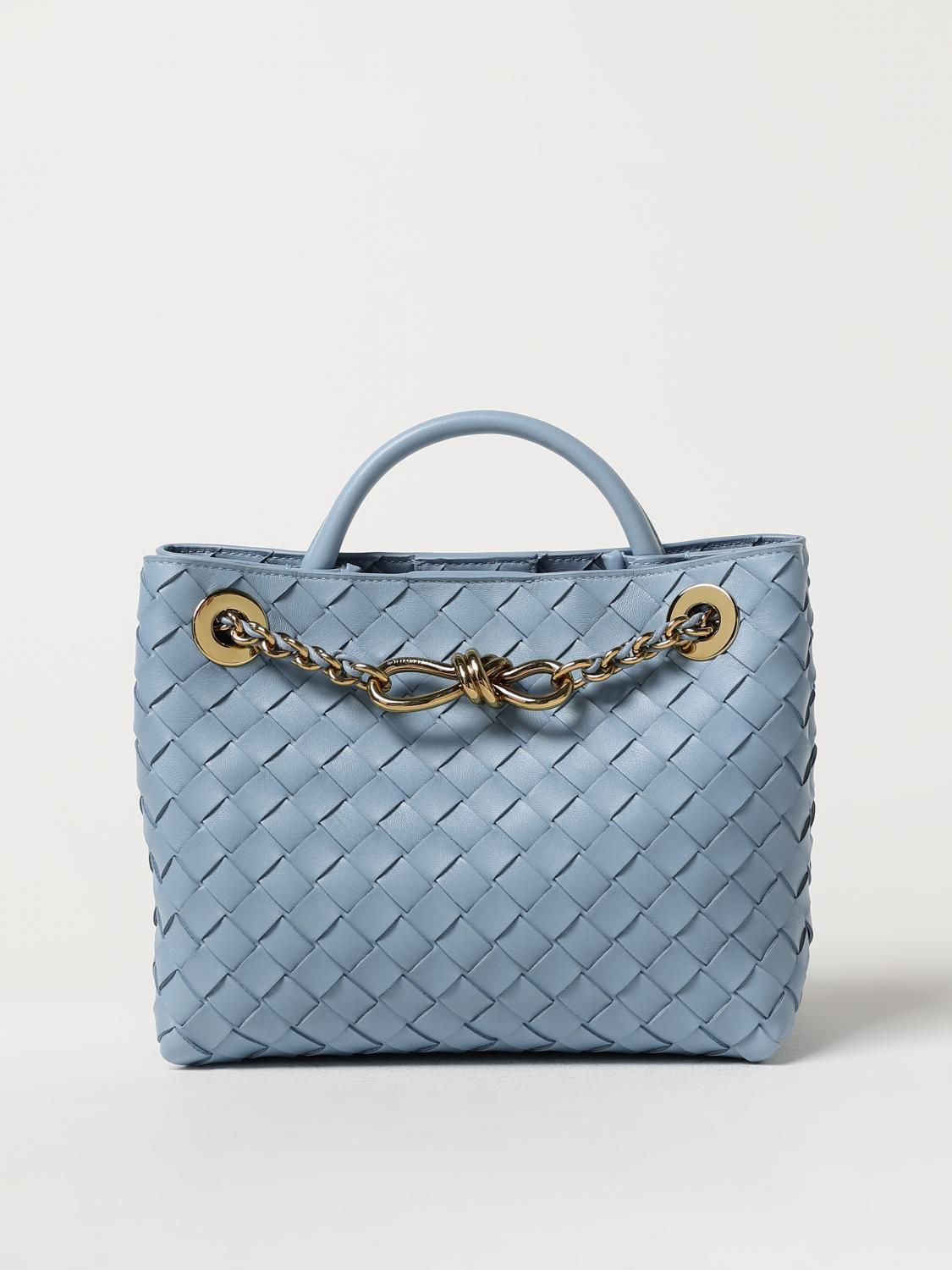 Bottega Veneta Handbag BOTTEGA VENETA Woman colour Gnawed Blue