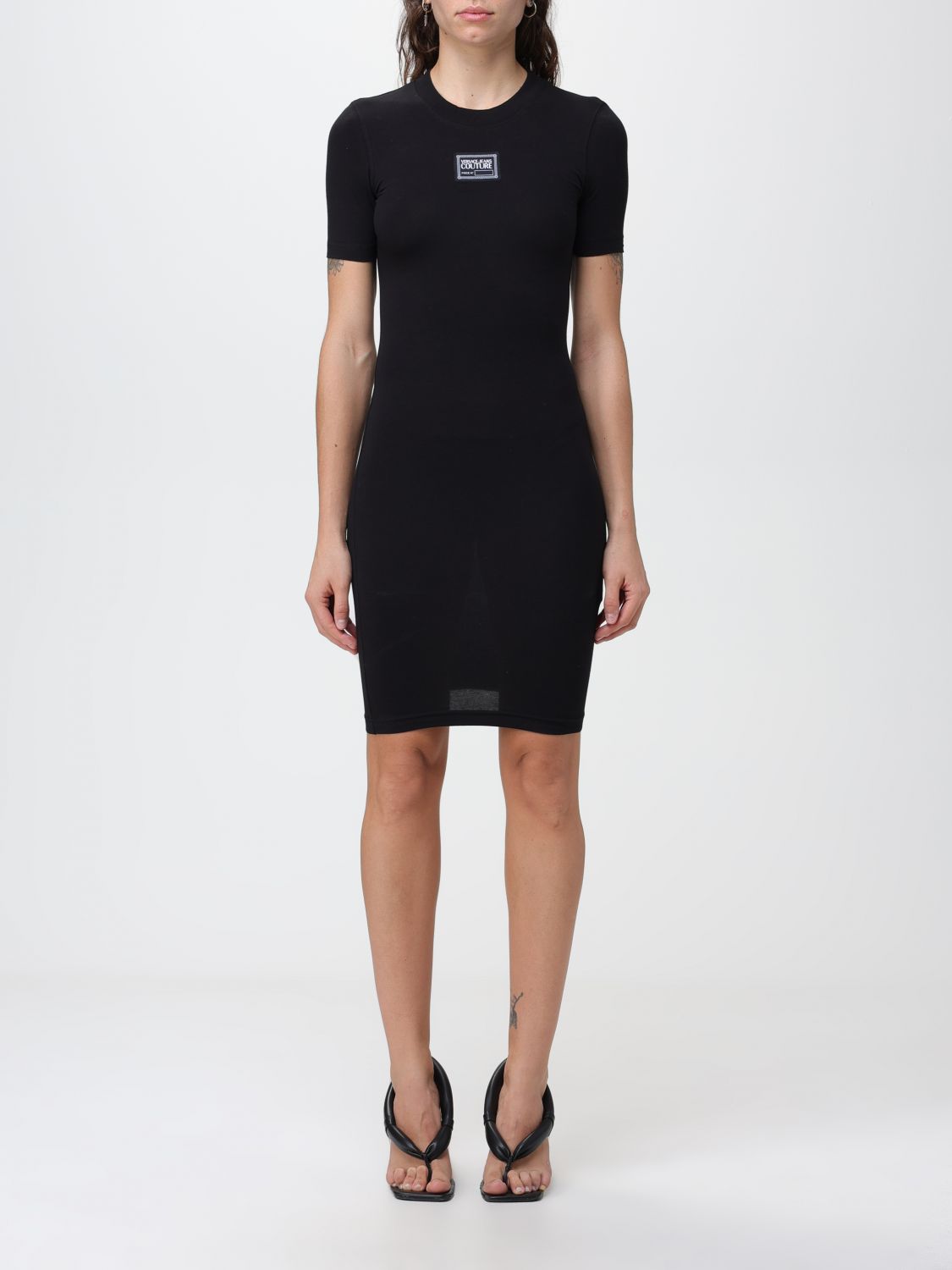 Versace Jeans Couture Dress VERSACE JEANS COUTURE Woman colour Black