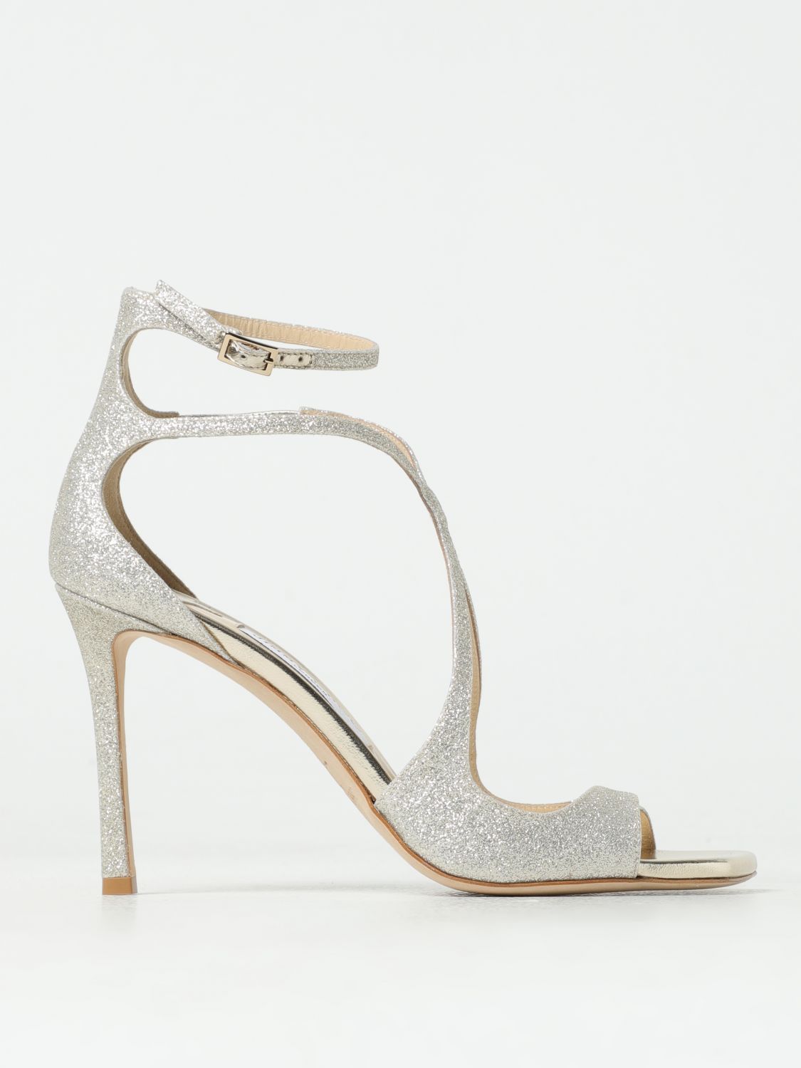 Jimmy Choo Heeled Sandals JIMMY CHOO Woman colour Ice