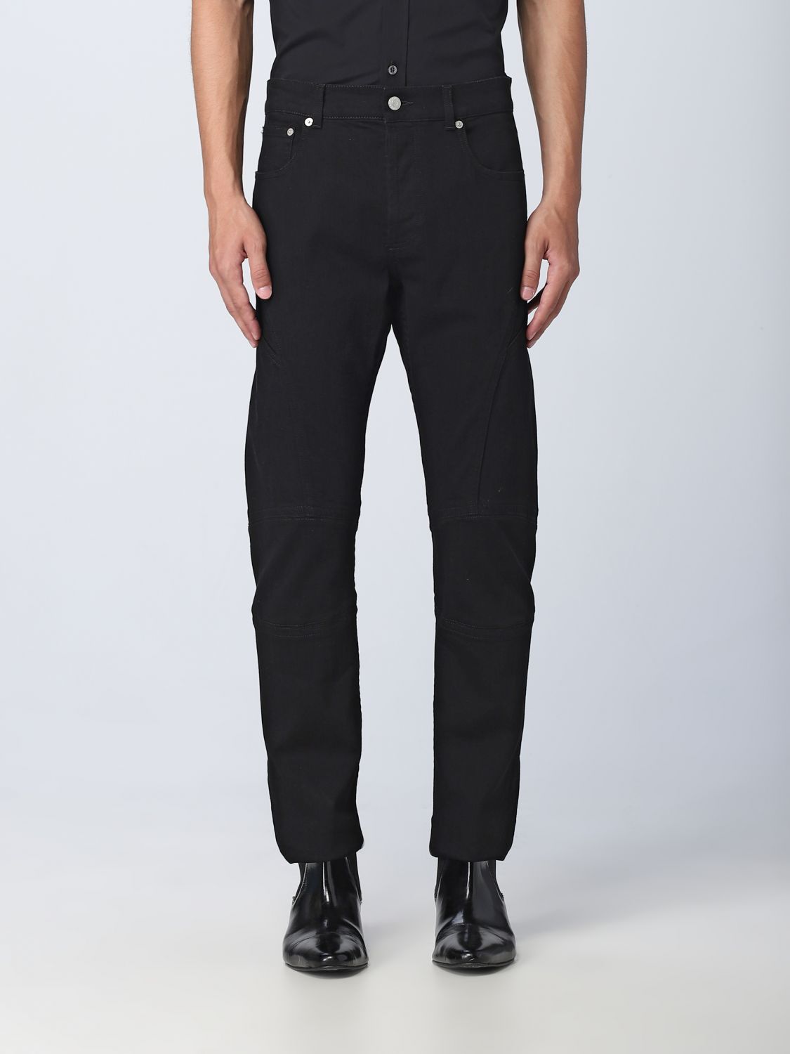 Alexander McQueen Jeans ALEXANDER MCQUEEN Men colour Black