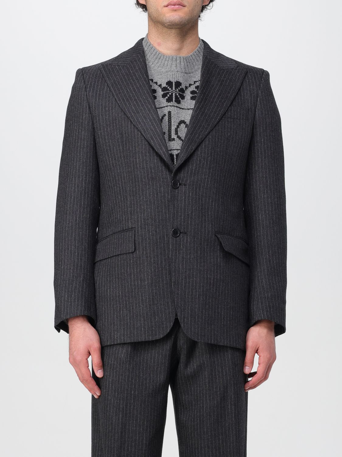 Sunflower Blazer SUNFLOWER Men colour Charcoal