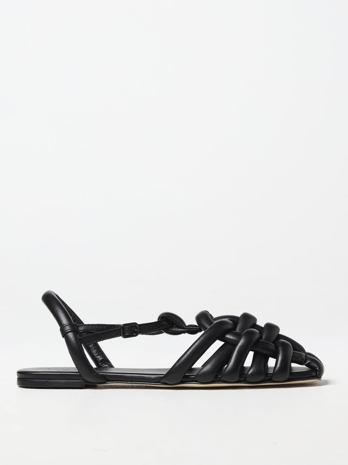 Hereu Flat Sandals HEREU Woman colour Black