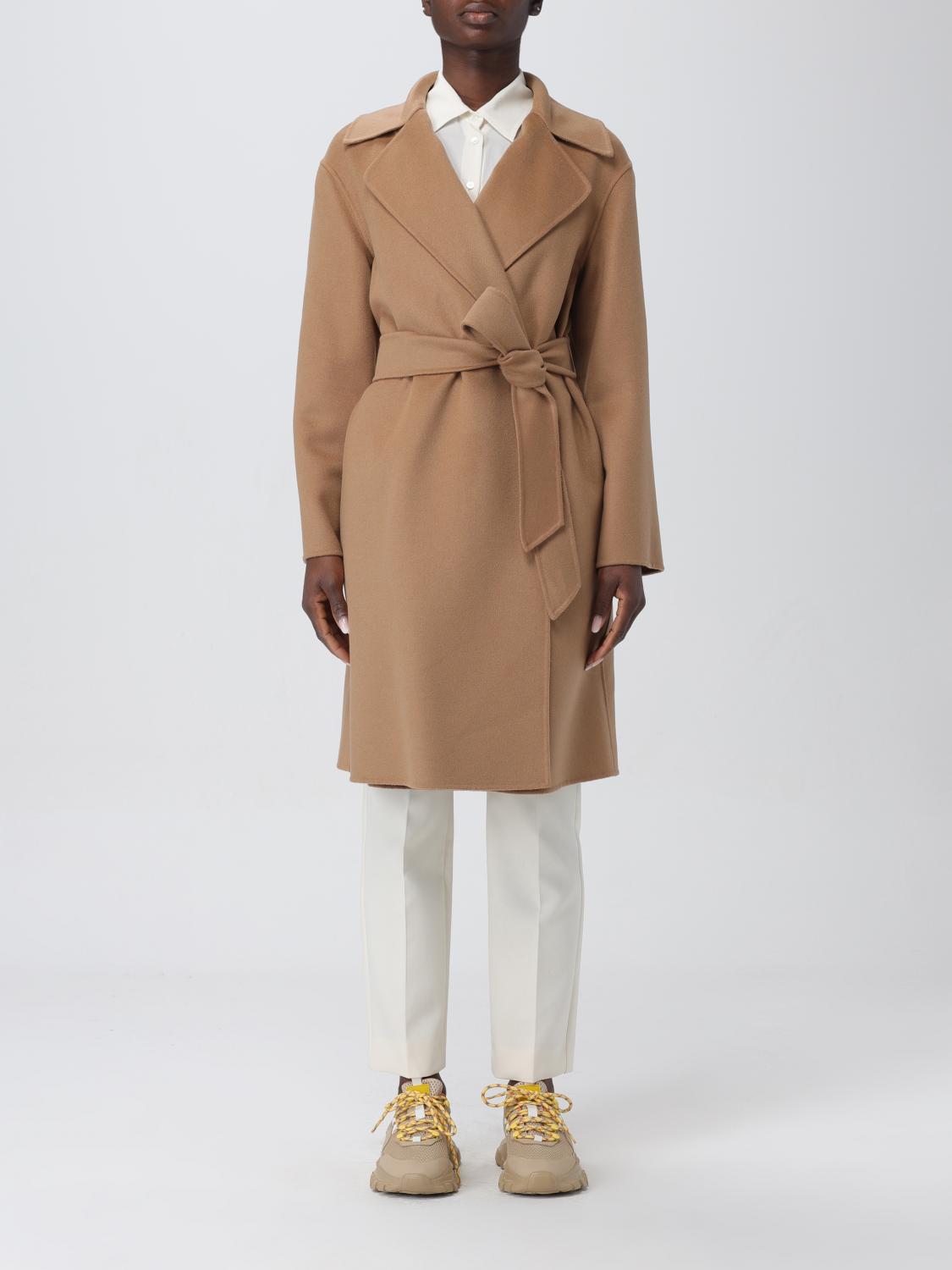 MAX MARA STUDIO Coat MAX MARA STUDIO Woman colour Camel