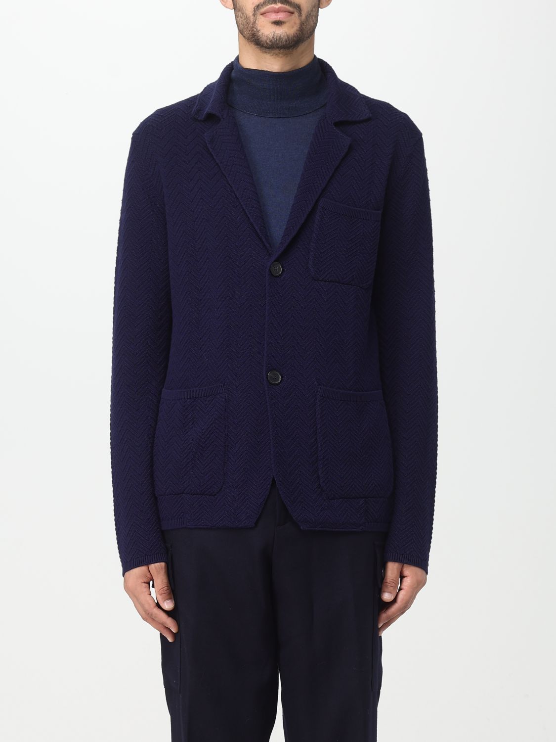 Missoni Blazer MISSONI Men colour Blue