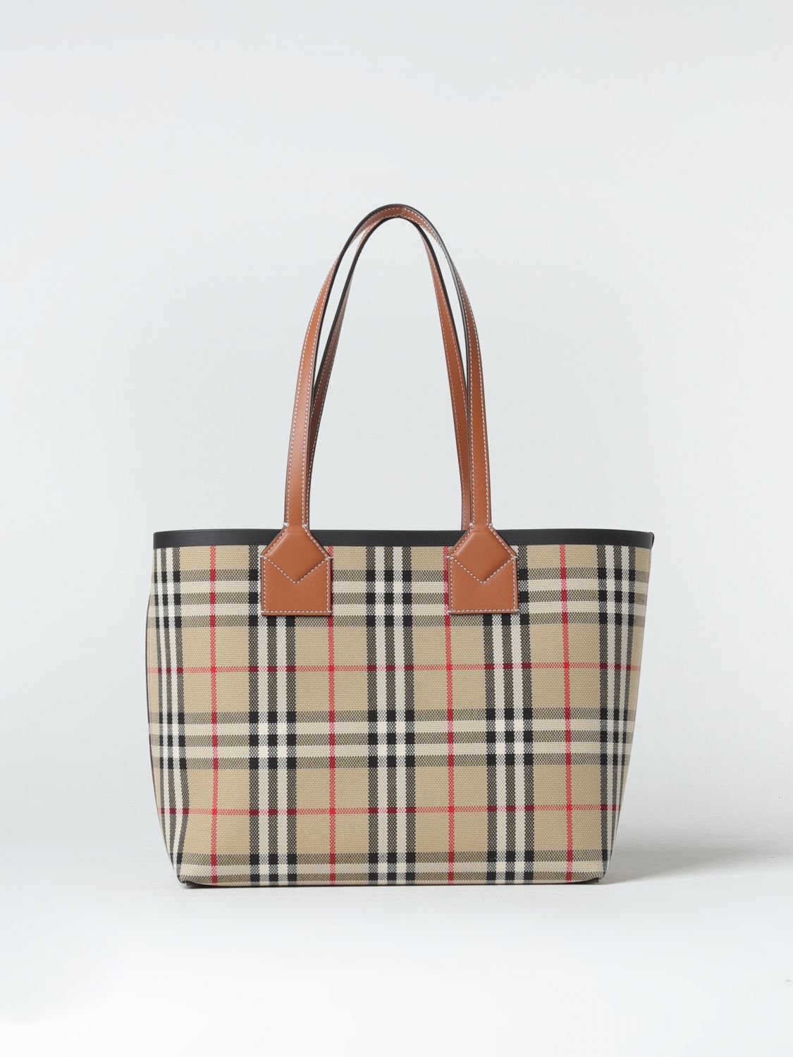 Burberry Tote Bags BURBERRY Woman colour Brown