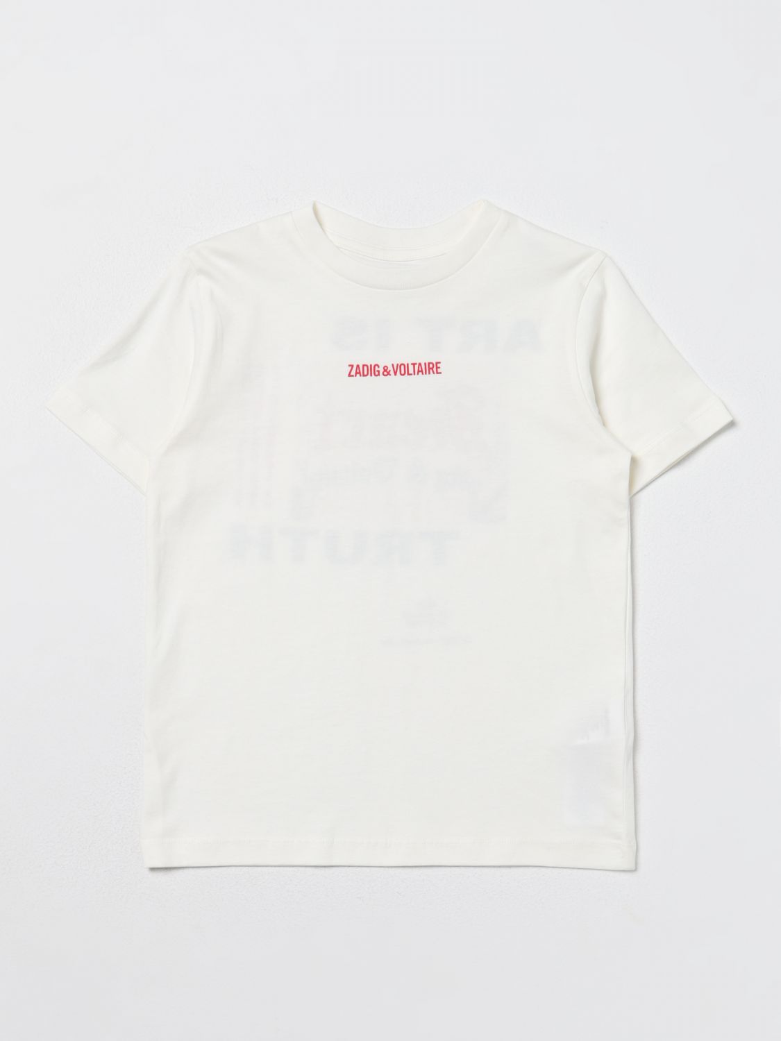 Zadig & Voltaire T-Shirt ZADIG & VOLTAIRE Kids colour Cream