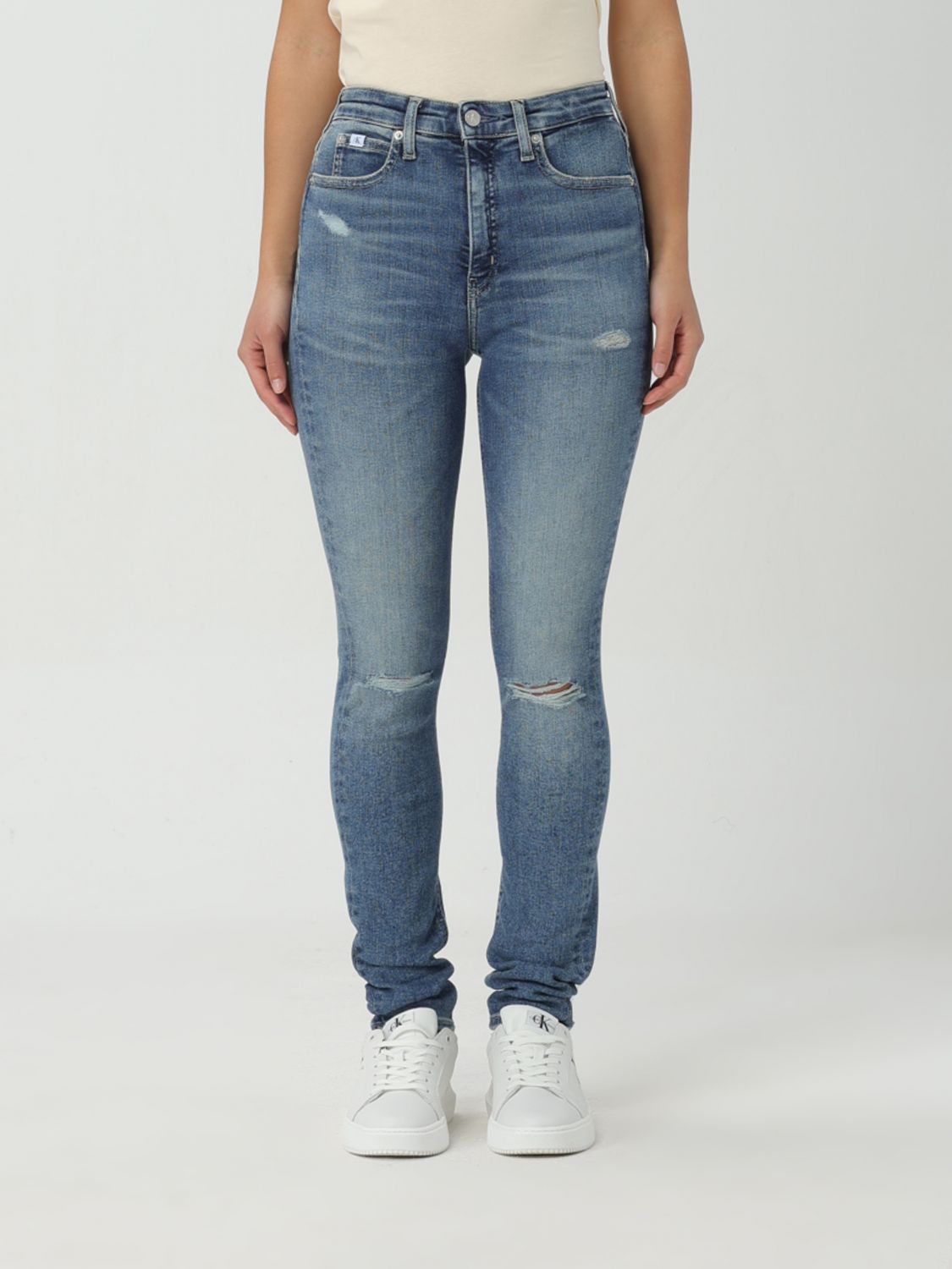 Ck Jeans Jeans CK JEANS Woman colour Denim