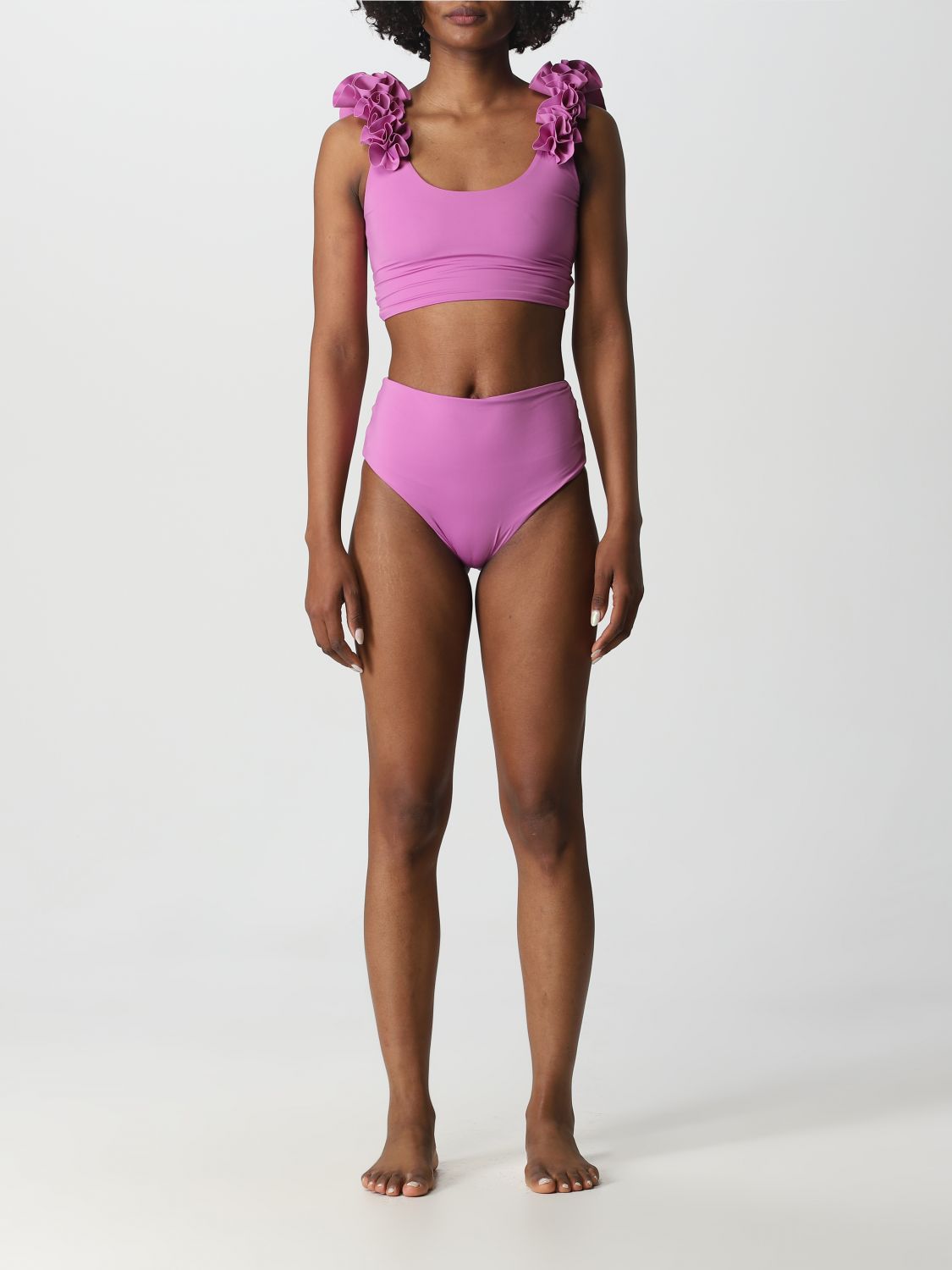 Maygel Coronel Swimsuit MAYGEL CORONEL Woman colour Violet