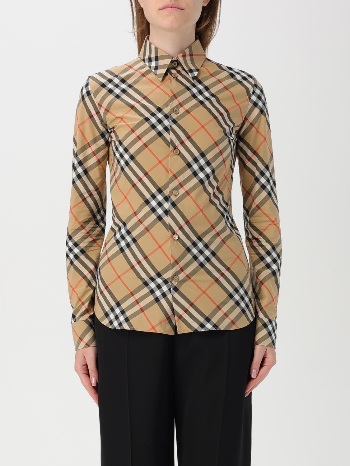 Burberry Shirt BURBERRY Woman color Sand