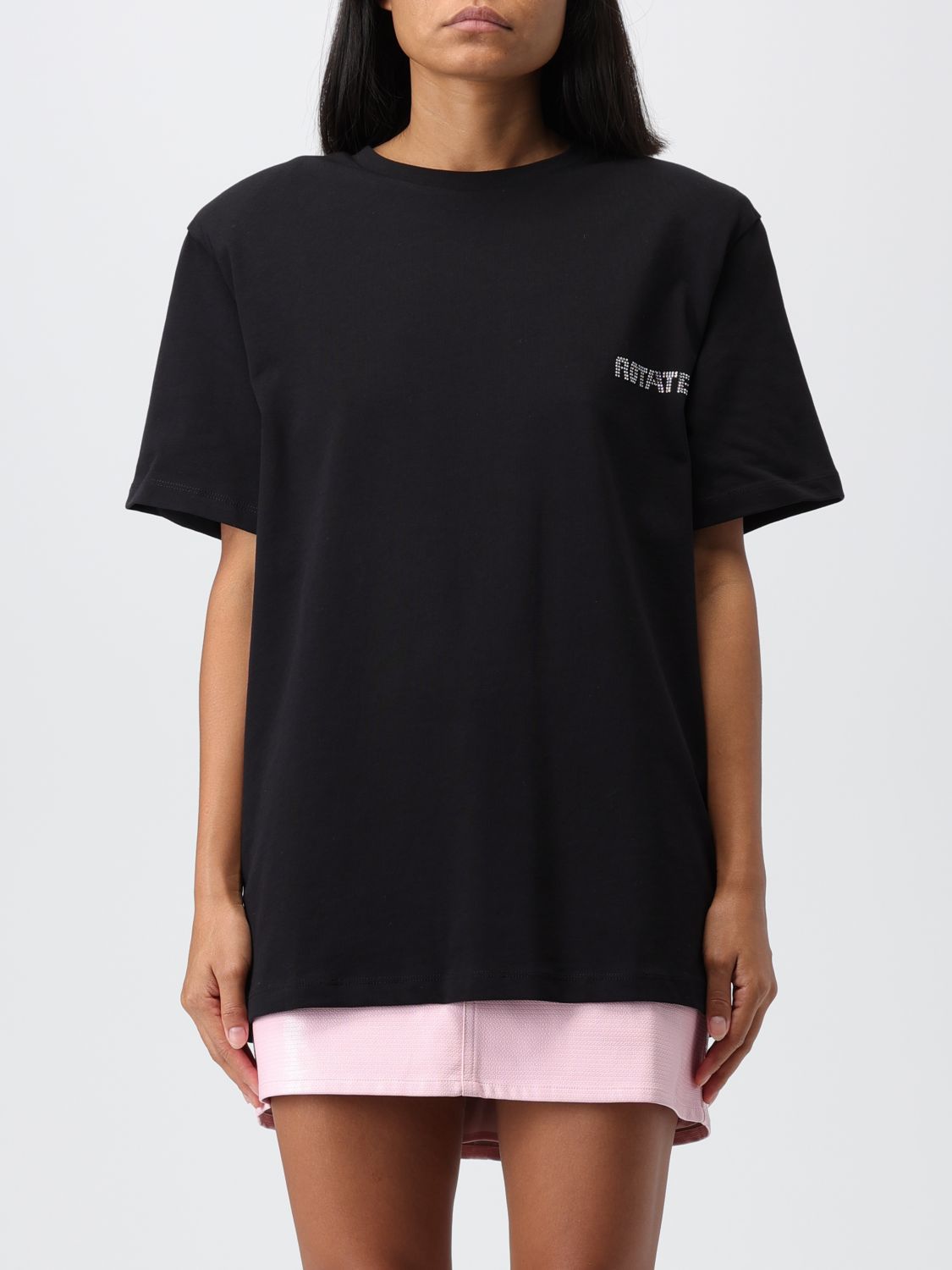 Rotate T-Shirt ROTATE Woman colour Black 1