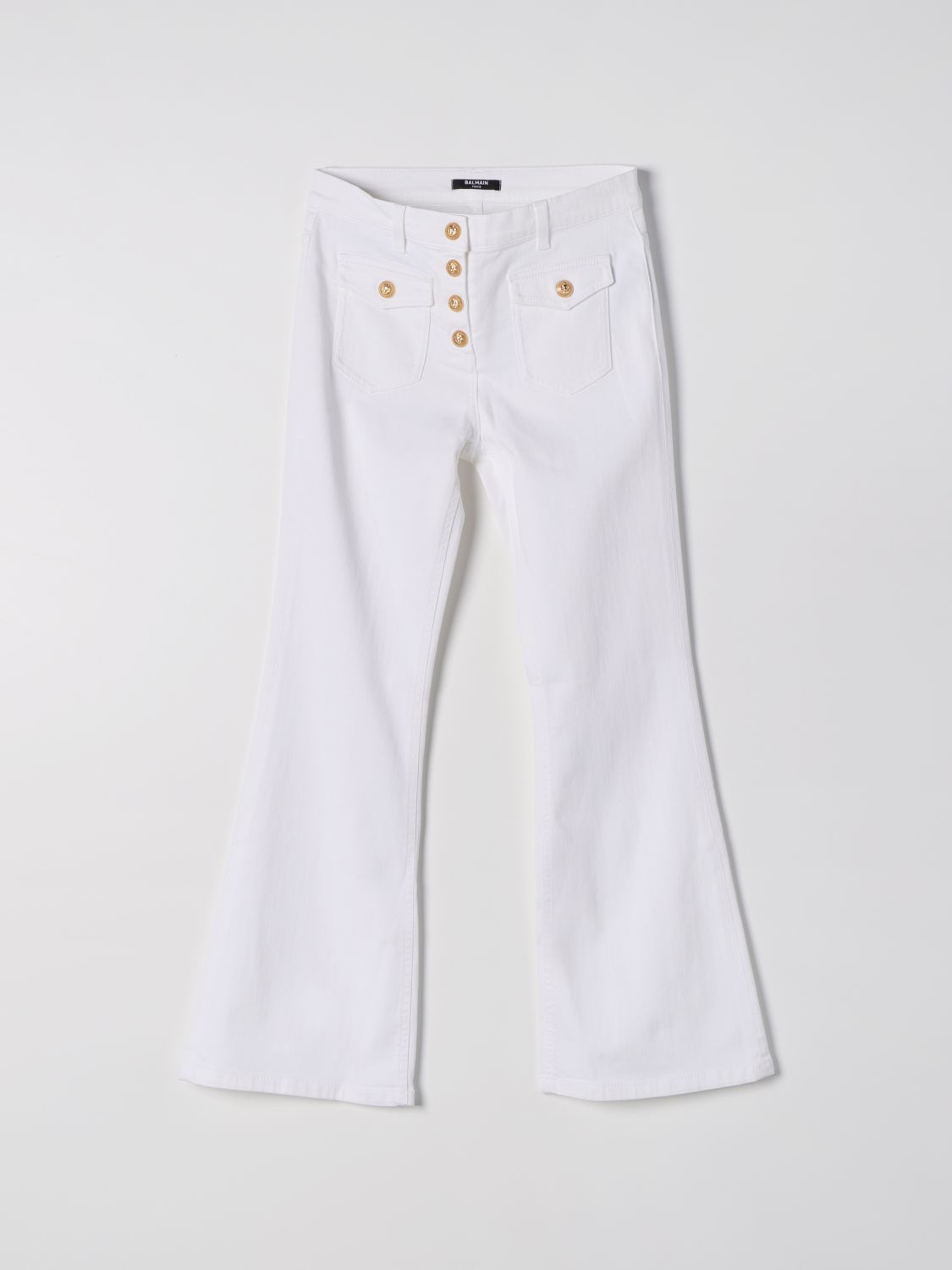 Balmain Kids Trousers BALMAIN KIDS Kids colour White