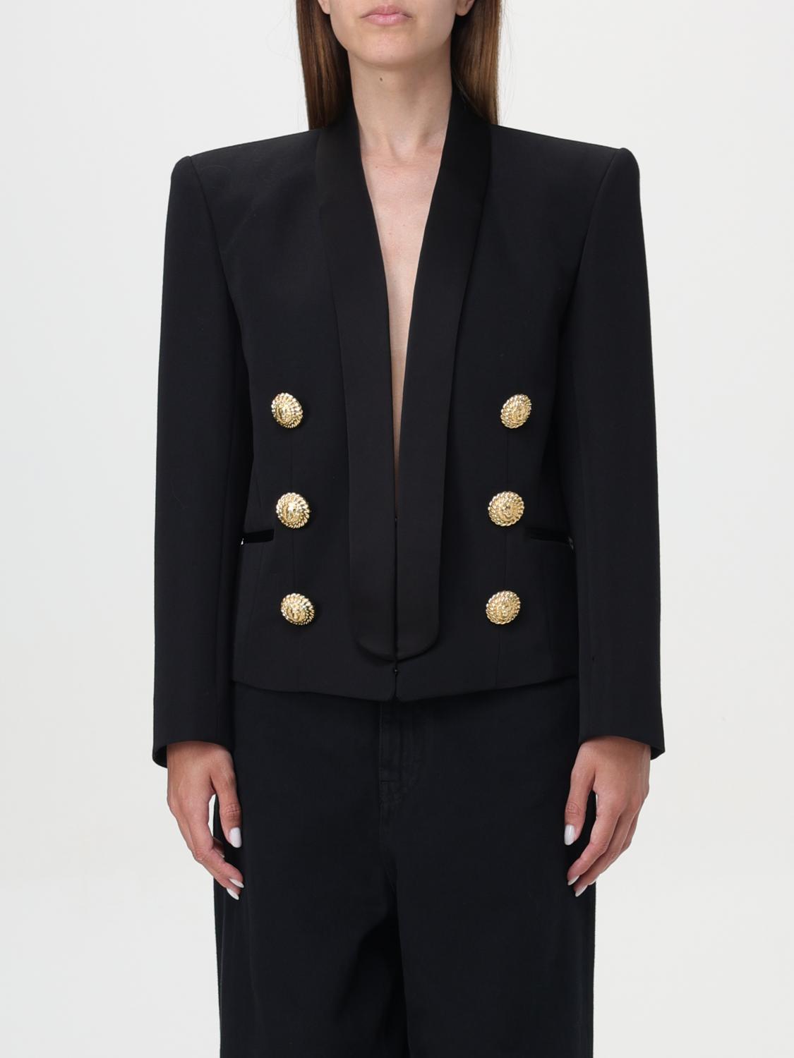 Balmain Blazer BALMAIN Woman color Black