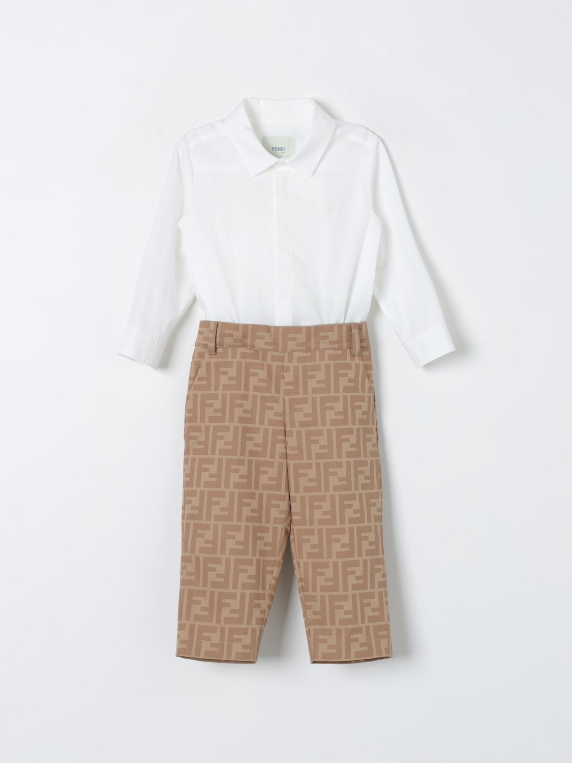 Fendi Kids Tracksuits FENDI KIDS Kids colour White