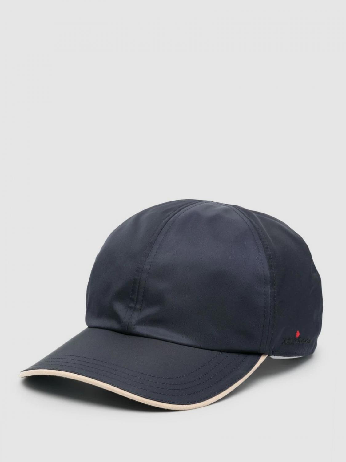 Kiton Hat KITON Men color Blue