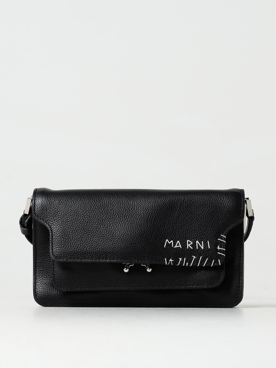 Marni Crossbody Bags MARNI Woman color Black