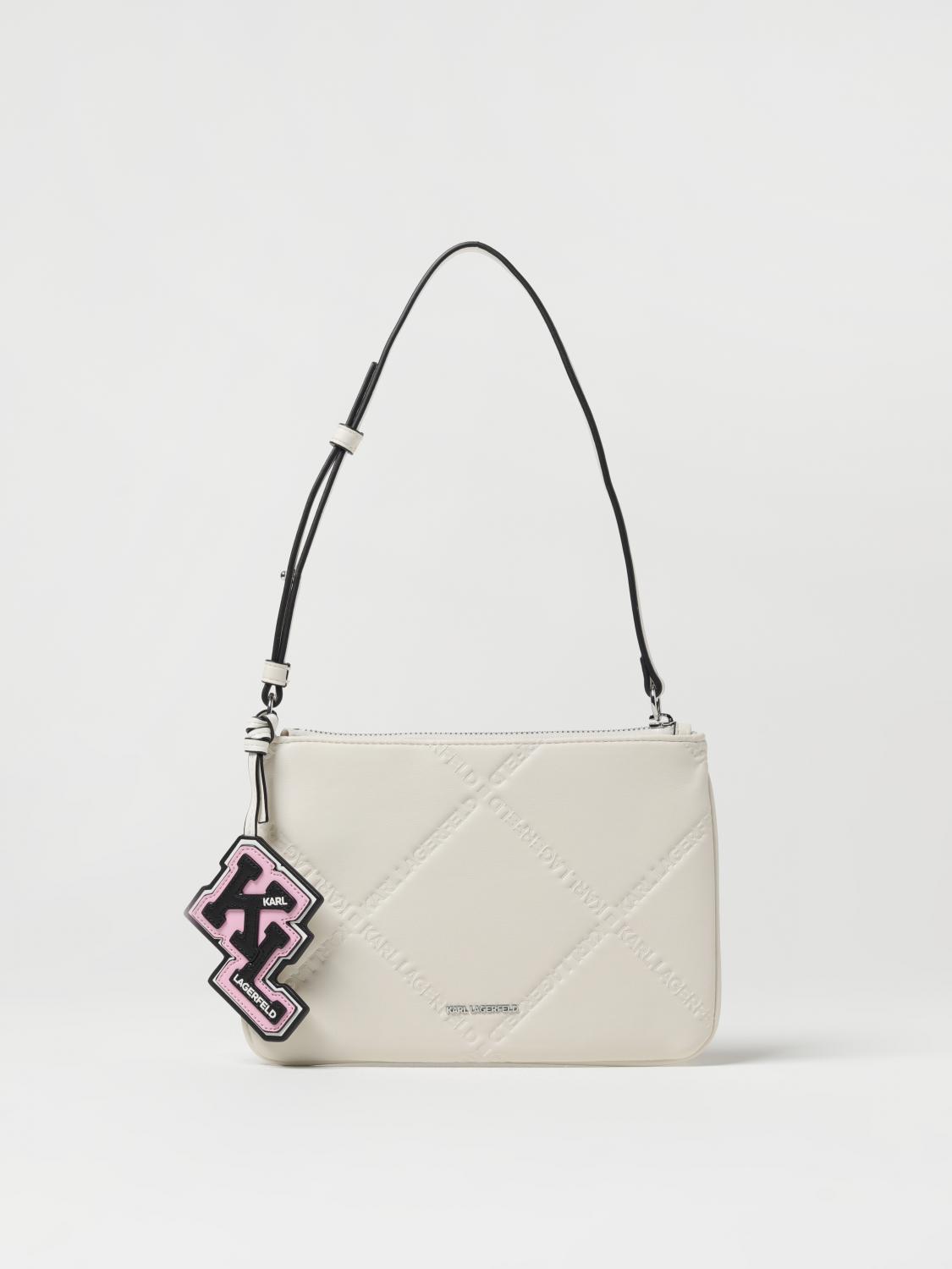 Karl Lagerfeld Shoulder Bag KARL LAGERFELD Woman colour White