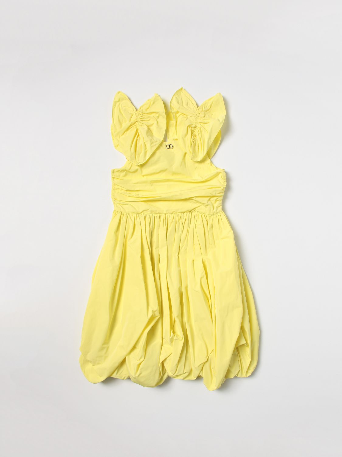 Twinset Dress TWINSET Kids colour Yellow