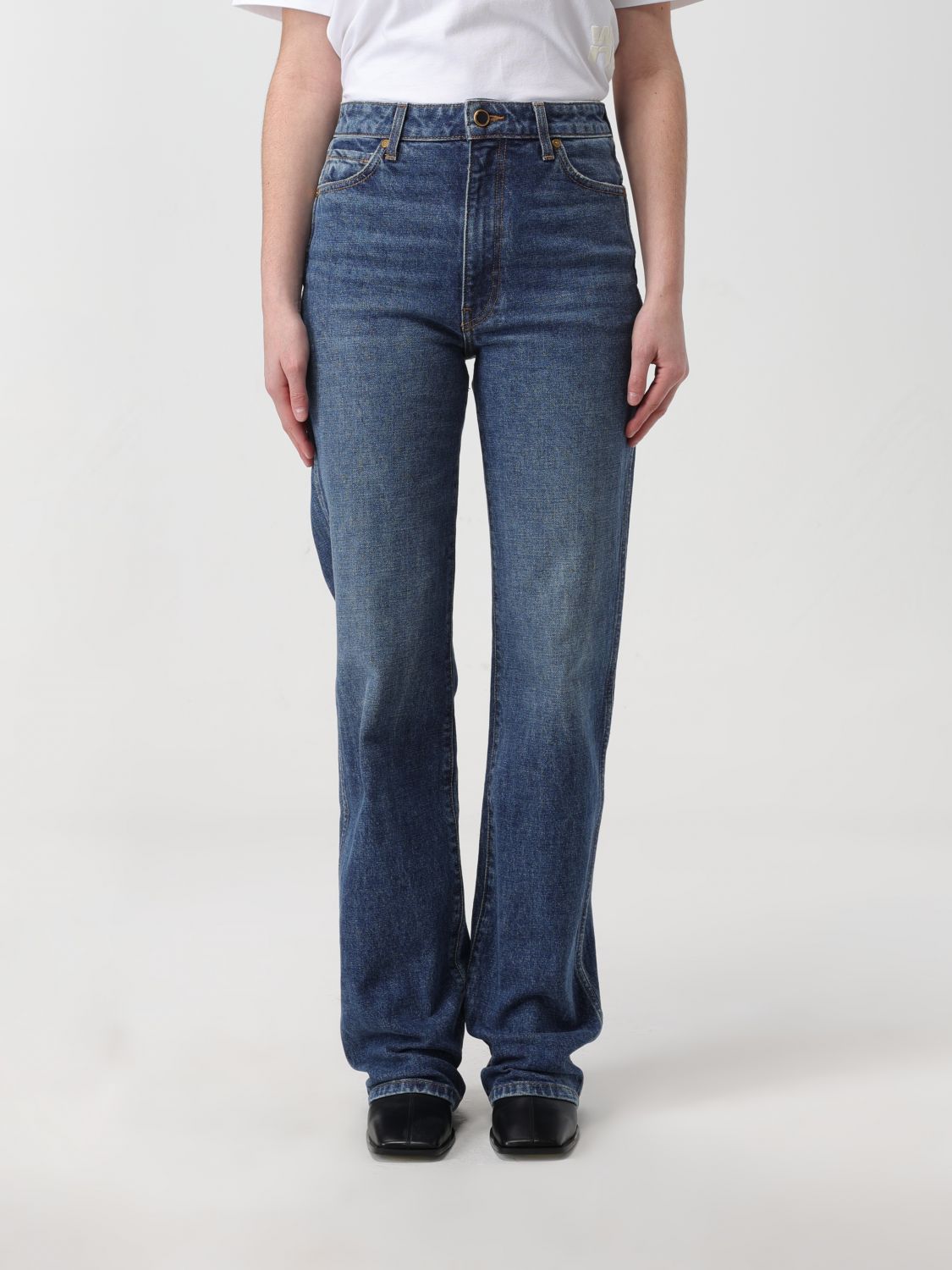 Khaite Jeans KHAITE Woman colour Denim