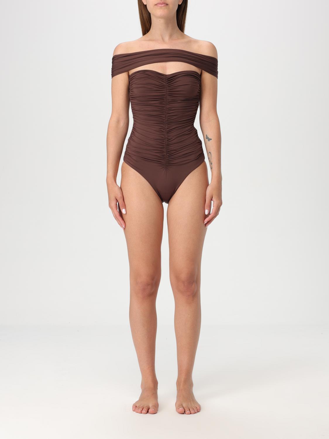 Maygel Coronel Swimsuit MAYGEL CORONEL Woman color Brown