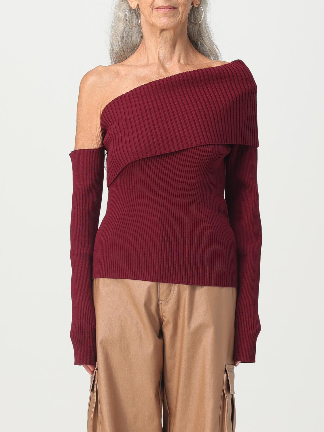 Federica Tosi Jumper FEDERICA TOSI Woman colour Burgundy