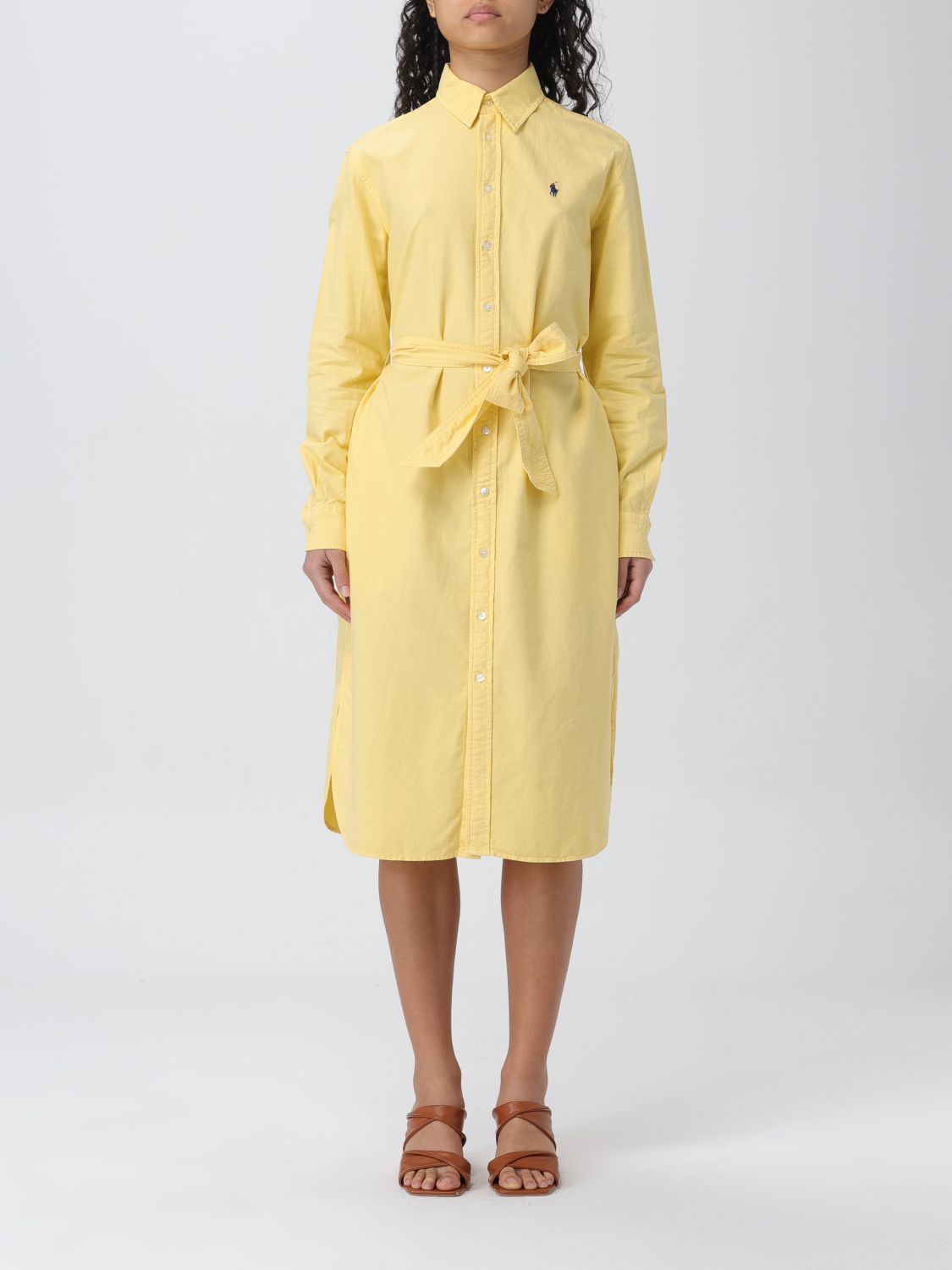 Polo Ralph Lauren Dress POLO RALPH LAUREN Woman colour Yellow