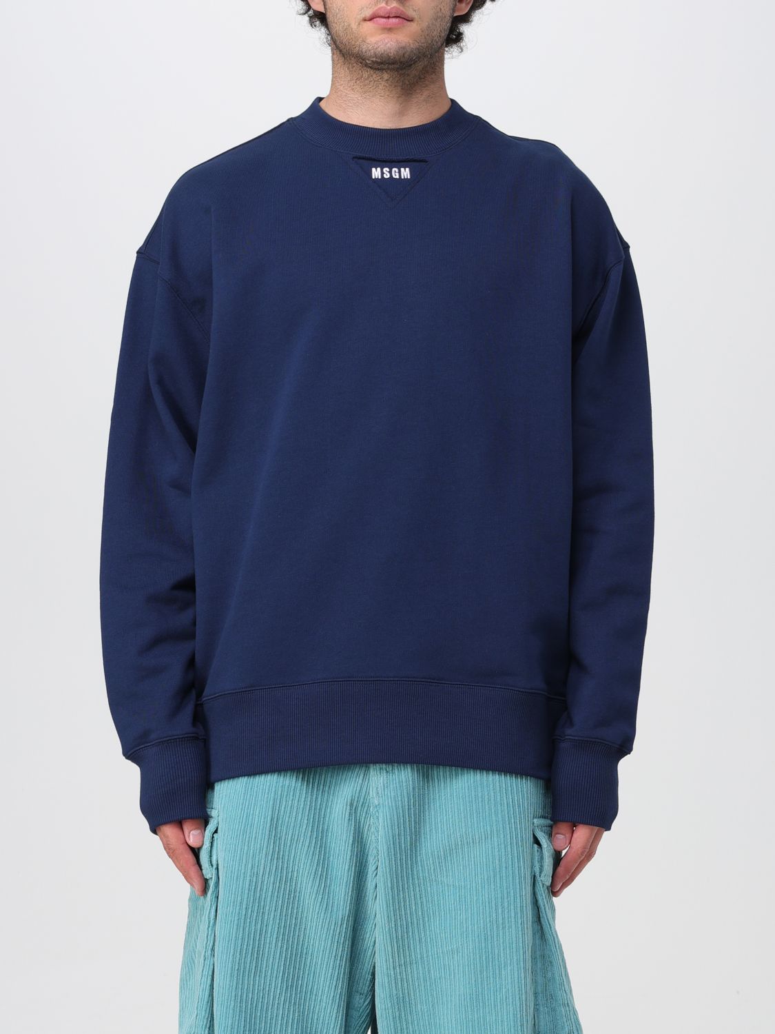 Msgm Sweatshirt MSGM Men colour Blue