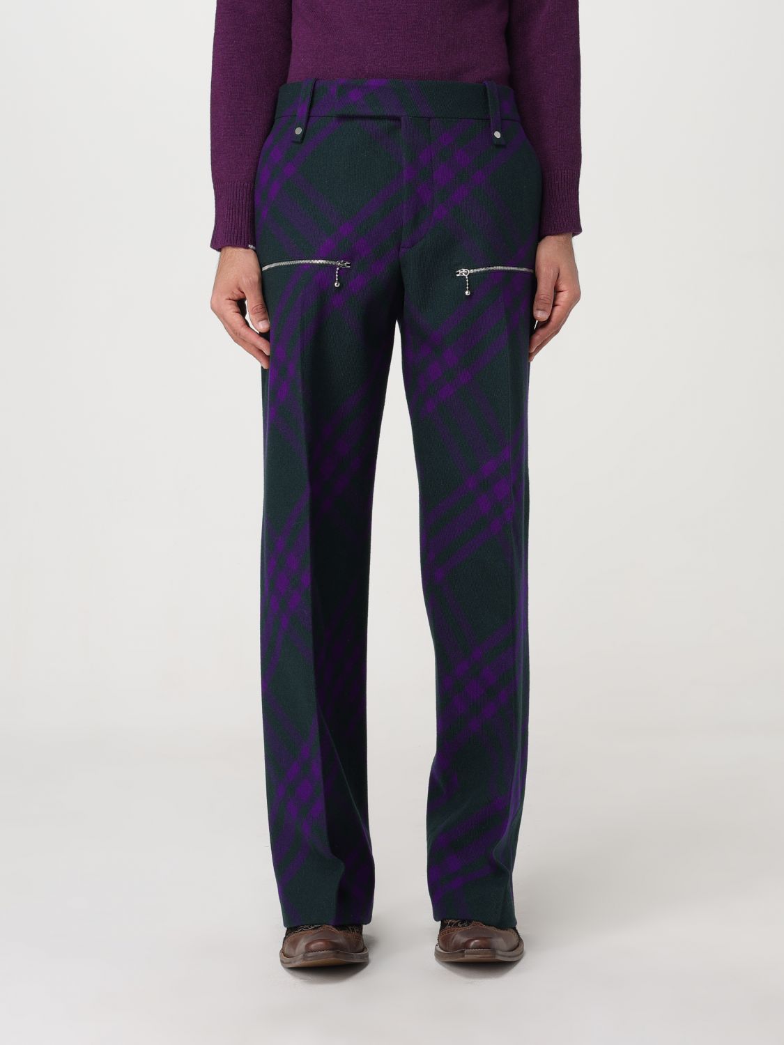 Burberry Trousers BURBERRY Men colour Multicolor